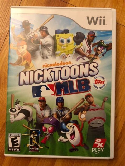 Nicktoons Mlb Microsoft Xbox 360 2011 Tested Working Free Fast