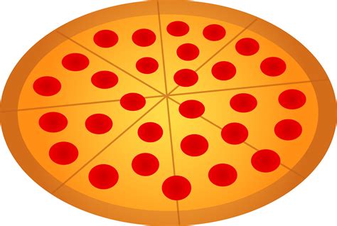 Pepperoni Pizza Clipart Png