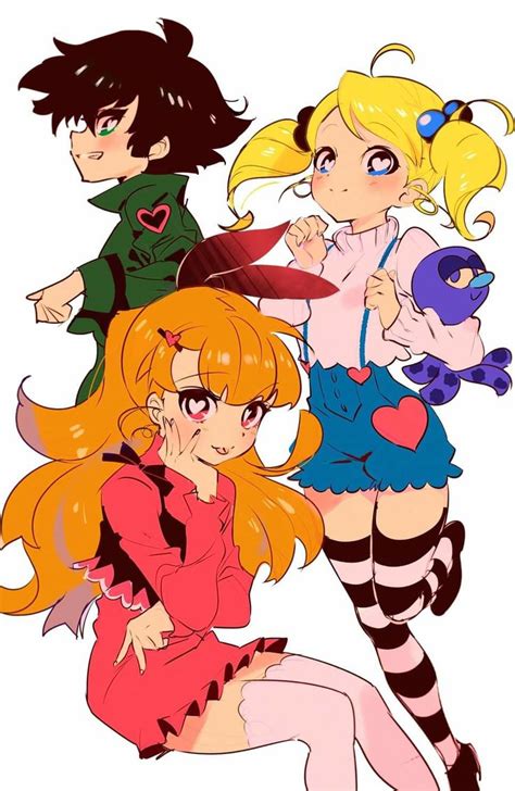 ghim của 烈 nemuri trên ♢》the powerpuff girls hình vẽ dễ thương anime disney