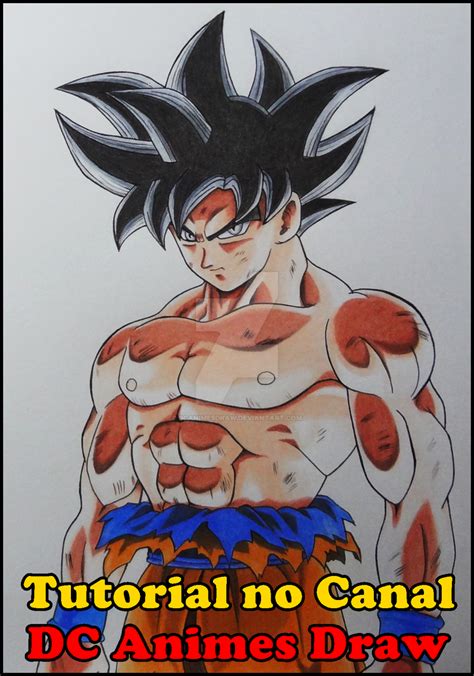 Goku Ssj Limit Breaker Drawing By Dcanimesdraw On Deviantart
