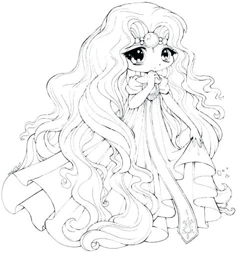 Mermaid Anime Coloring Pages At Free Printable