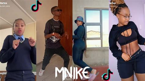 Best Of Mnike Amapiano Tiktok Dance Compilation Youtube