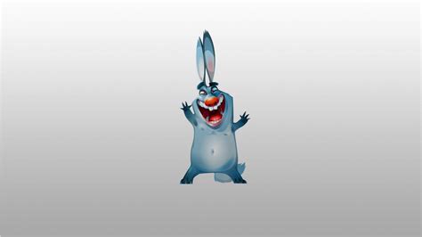 Funny Cartoon Rabbits Wallpapers 1366x768 93595