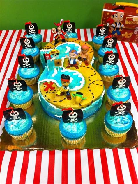 Jake And The Neverland Pirates Birthday Cake Pirate Birthday Cake