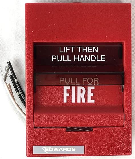 Edwards 279b 1110 Fire Alarm Pull Station Dual Action Smoke
