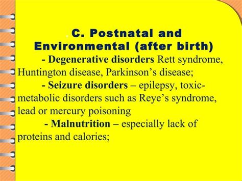 Mental Retardation And Other Child Psychiatric Disorders