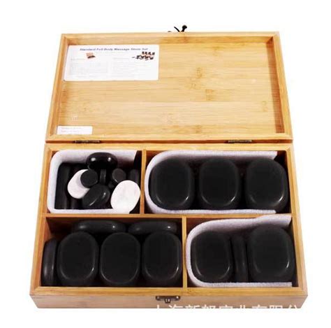 China Hot Stone Massage Set Professional Portable Massage Stone Kit With Hot Rocks Massage