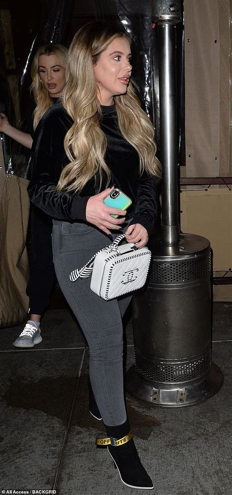 Kim Zolciak S Daughter Brielle Biermann 21 Shows Off Her Very Plump Pout During A Night Out In