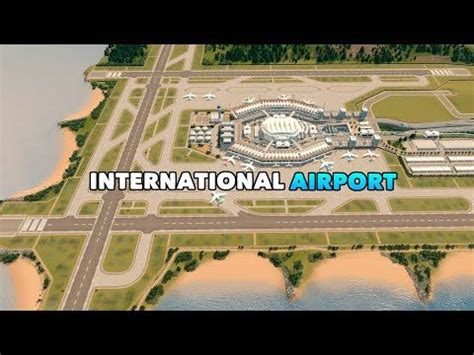 Airport Dlc What Building One Last International Airport Before The New Dlc Cities Skylines