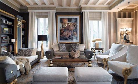 Luxury Homes Take On A New Fresh Facade In 2016 Eclectic Living Room