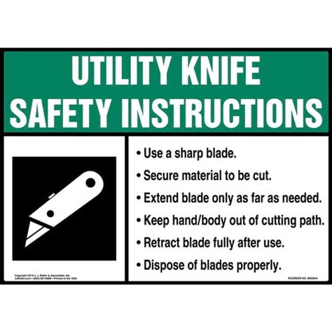 Knife Safety Safety Poster Pinterest Safety Images