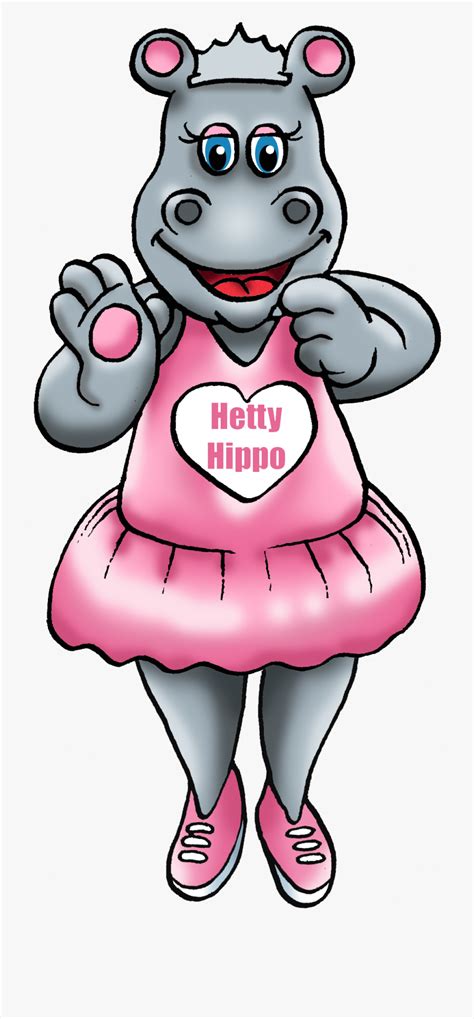Clip Art Hippo Character Cartoon Free Transparent Clipart Clipartkey