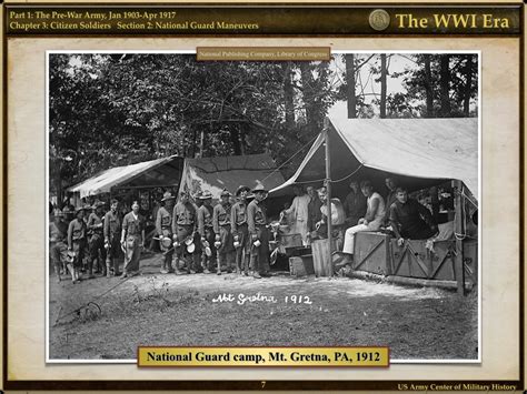 National Guard Maneuvers The Wwi Era Us Army Center Of Military