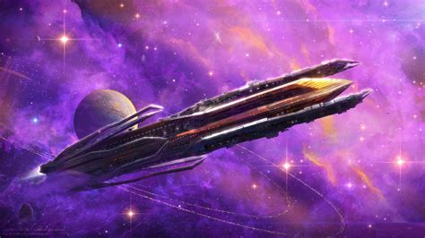 Details More Than 74 Spaceship Wallpaper Latest Incdgdbentre