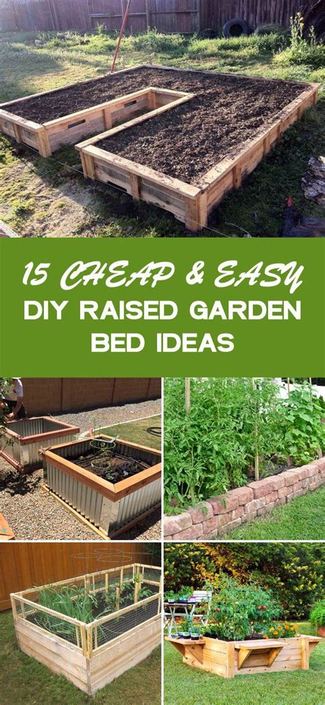 Raised Flower Bed Ideas Pictures Beautiful 15 Cheap And Easy Diy Raised