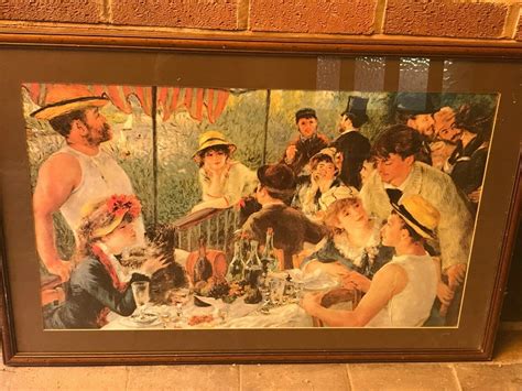 Renoir Print Of Luncheon Of The Boating Party By Pierre