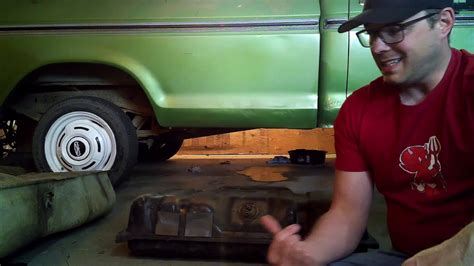 1975 Ford F 250 Fuel Tank Upgrade Youtube