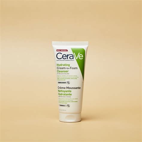 Cerave Hydrating Cream To Foam Cleanser Yvescosmetic