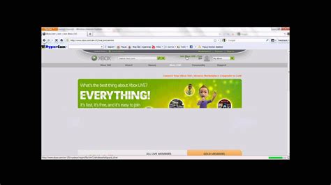 How To Get A Xbox Live Account On Your Computer Hd Youtube