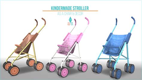 Ajoya Sims “ 3 3t4 Kindermade Strollers Keep Reading ” Sims 4