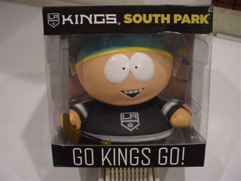 Nib Nhl Los Angeles Kings Hockey South Park Cartman Bobblehead In Box