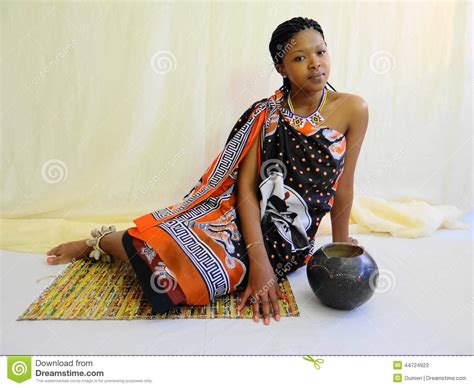 This country is ruled by a swazi king. Swazi Woman Stock Photo - Image: 44724923