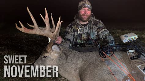 Bowhunting The Rut In Illinois Big Buck Rattled In Close Youtube