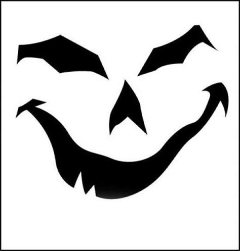 Home And Hobby Halloween Jack O Lantern Face 783 D702 Stencil Candy