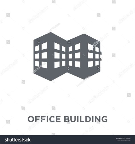 Office Building Icon Office Building Design Stock Vector Royalty Free