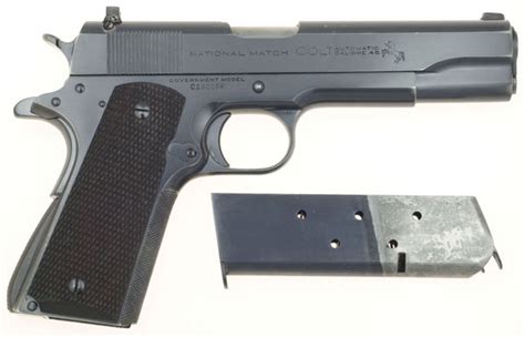 Colt Government Model National Match 45 Acp Serial Number C163064