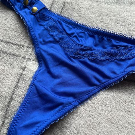 Gorgeous New Cobalt Royal Blue Thong From The Depop