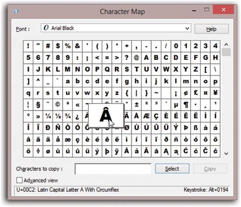 Character Map Windows 81 The Missing Manual Book