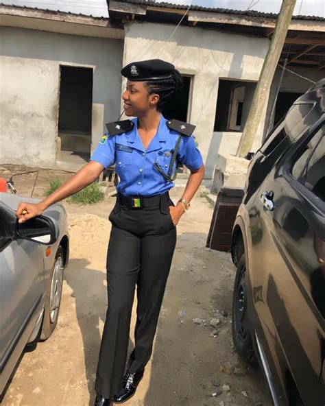 Meet Obianuju One Of The Most Beautiful Nigerian Female Police Officer