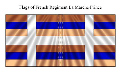 Not By Appointment Minden French Flags Project Regiment La Marche Prince