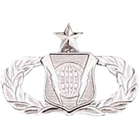 Air Force Senior Command And Control Badge Mirror Finish