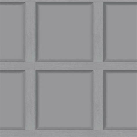Holden Decor Modern Wood Panel 3d Effect Grey Wallpaper