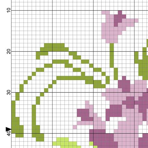 Free shipping on eligible items. Purple Flower Bouquet Cross Stitch Pattern - Daily Cross ...