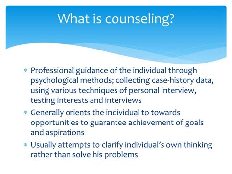 Ppt Counseling Powerpoint Presentation Free Download Id2973002