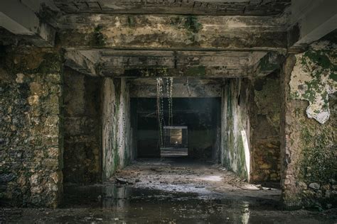 Abandoned Soviet Era Sanatorium Architecture In Tskaltubo Georgia By