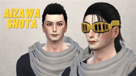 Sims 4 Creando A Shota Aizawa My Hero Academia Descarga Youtube