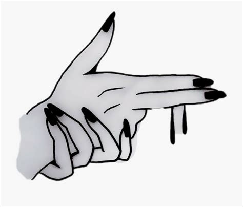 Fingers Drawing Aesthetic Transparent Png Clipart Free Aesthetic