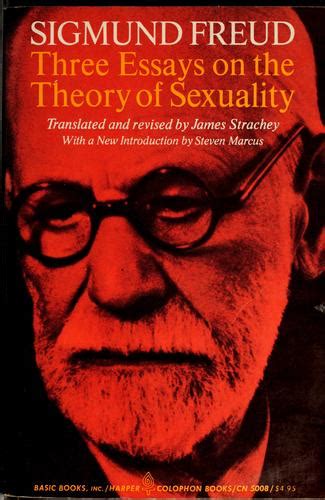 Three Essays On The Theory Of Sexuality By Sigmund Freud Open Library
