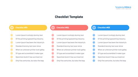 Checklist Powerpoint Ppt Template Slide Free Download Now