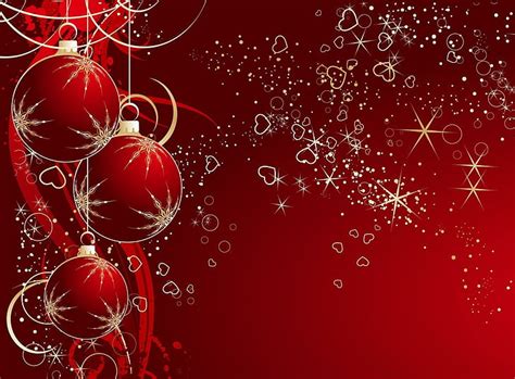 Hd Wallpaper Christmas Decorations Balloons Hearts Background