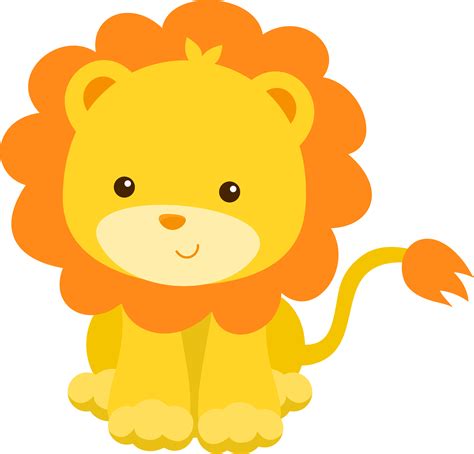 Baby Safari Animals Clipart Free Download On Clipartmag