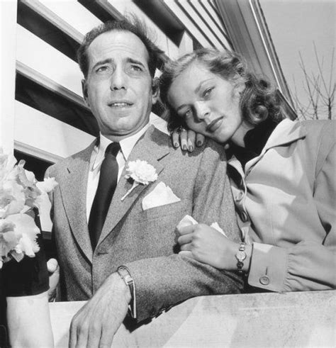 Humphrey Bogart And Lauren Bacall On Their Wedding Day 21 March 1945