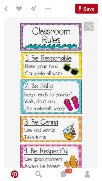 The Question Board Classroom Management Freebie Classroom Rules