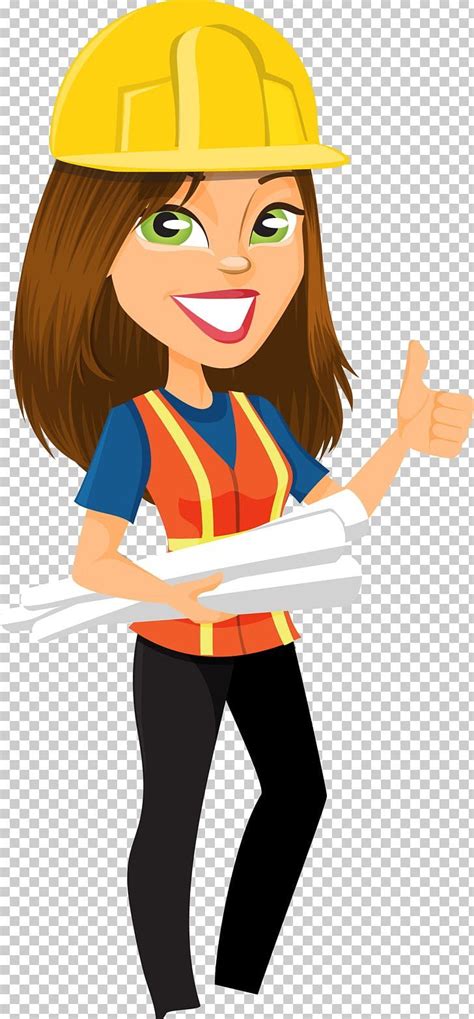 Women In Engineering Png Free Download Engineer Cartoon Engineer