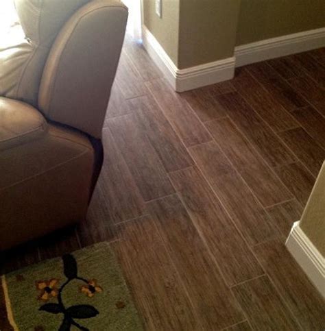 Porcelain Plank Wood Look Tile Installations In Tampa Florida
