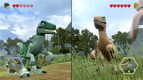 Lego Jurassic World Velociraptor Vs Velociraptor Coop Fight Free Roam Gameplay Hd Youtube